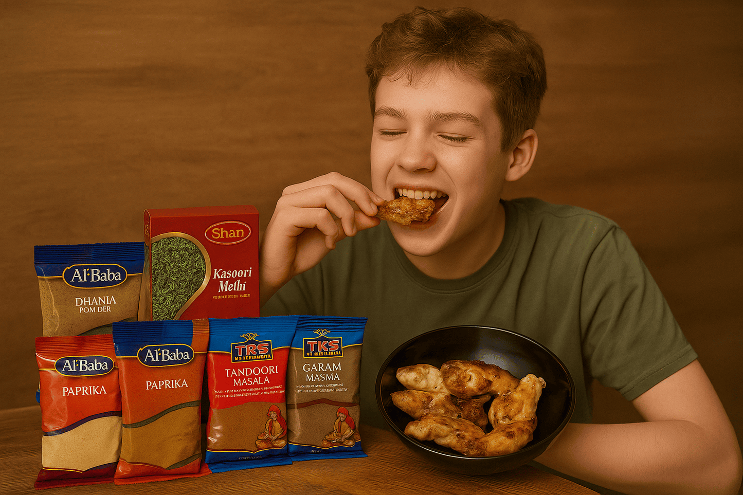 🍗 BOX CHICKEN MASALA – Tout pour un Apéro Savoureux et Épicé😋